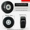 Universal Wheel Replacement for Luggage Suitcase: Leather Caster Rubber Roller Rim Repair Accessories