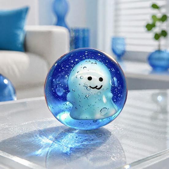 Soft Texture Healing Toys Slow Rising Pumpkin Ghost Stress Ball TPR Fidget Toy for Tactile Sensory Tools Focus Anxiety Relief And Focus Portable