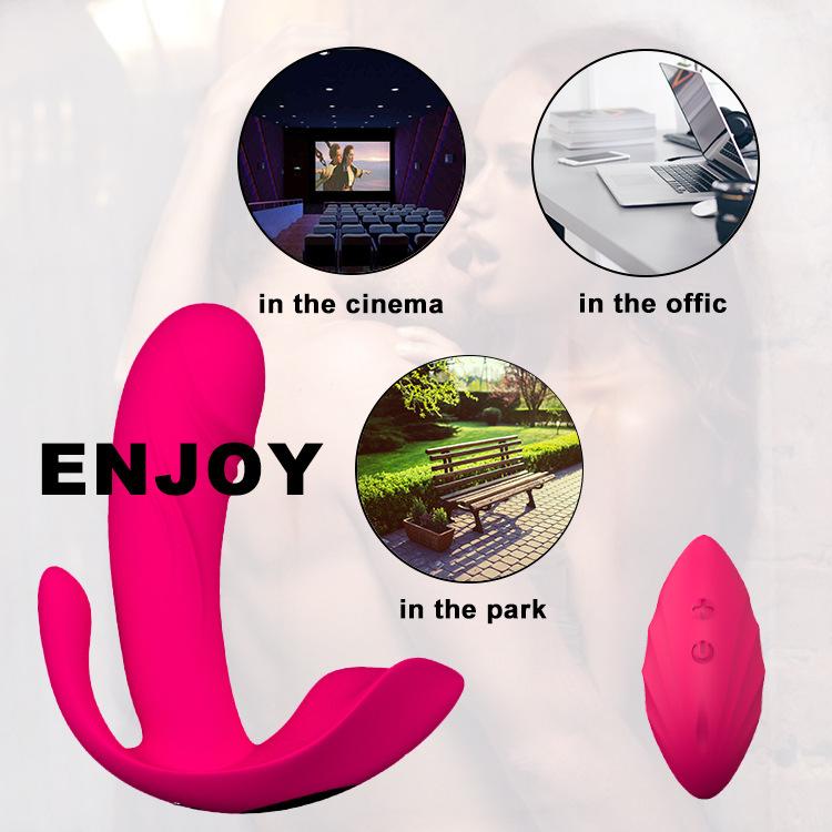 Dildo Vibrator Sex Toys for Women Bezdrátové kalhotky k nošení na dálku dults Anální Vaginální G Bod Klitoris Stimulátor Sex Shop