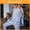 Tuta da Ginnastica da Donna Felpe con Cappuccio Pantaloni Set Colore Unico Abbigliamento Sportivo Casual Tuta 2 Pezzi Per Comfort Tutto il Giorno