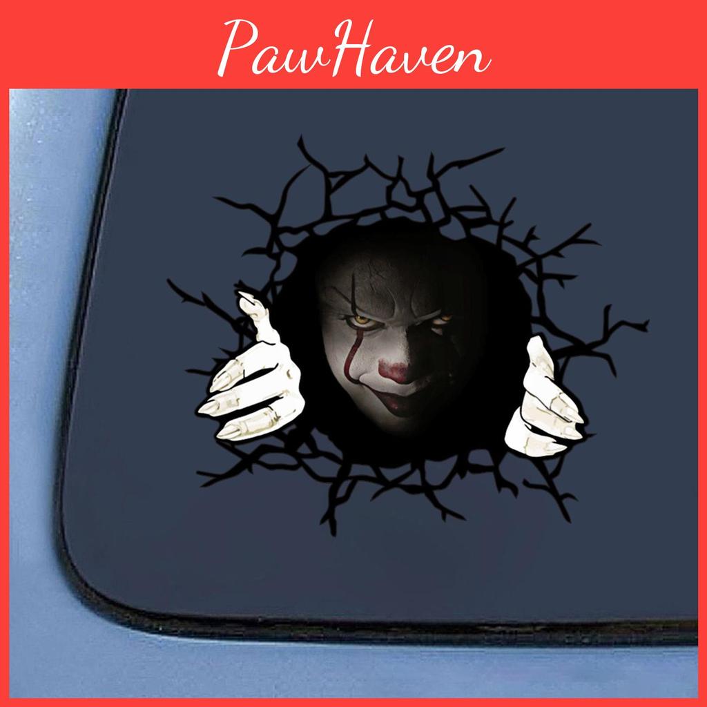 Halloween Car Car Happy Door Window Sticker Stickers Horror Wall Floor Wall Stickers Home