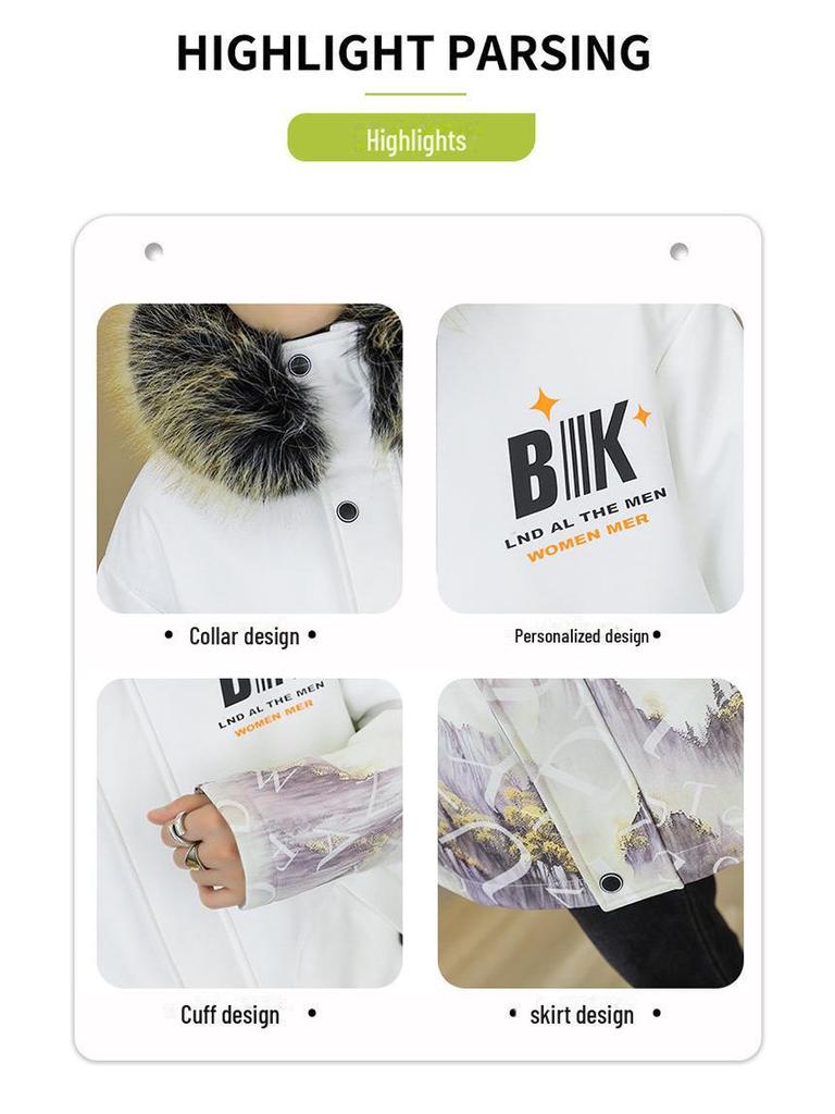 2023 Winter Men's Thick Cotton Hooded Jacket