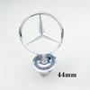 GLC GLB 1pcs Mercedes Benz emblem Star Bonnet Car Hood Front Logo for Mercedes Benz W202 W203 W204 W208 W210 W220 W221
