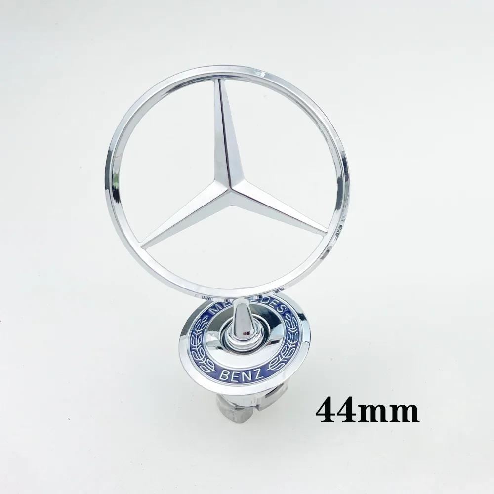 

Car Sticker 1pcs Mercedes Benz Emblem for Mercedes E S Class w204 w211 w205 W212 w203 w213 Star Bonnet Car Hood Front Logo acce