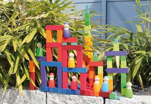 Grimms Rainbow Counting Blocks, Small, GM42100