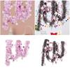 Christmas Tinsel Garland Strip Versatile Glitter Festival Party Supplies Decor New Year Fireplace Ceiling Stair Christmas Decor