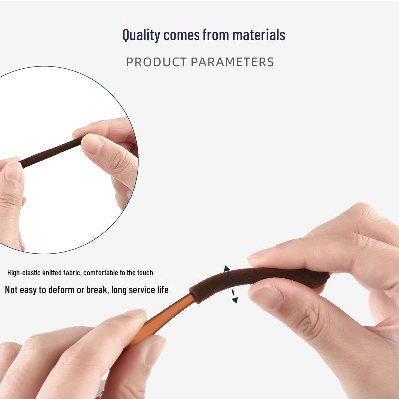 High Elasticity Anti-Slip Knit Ear Hook Sleeves for Glasses