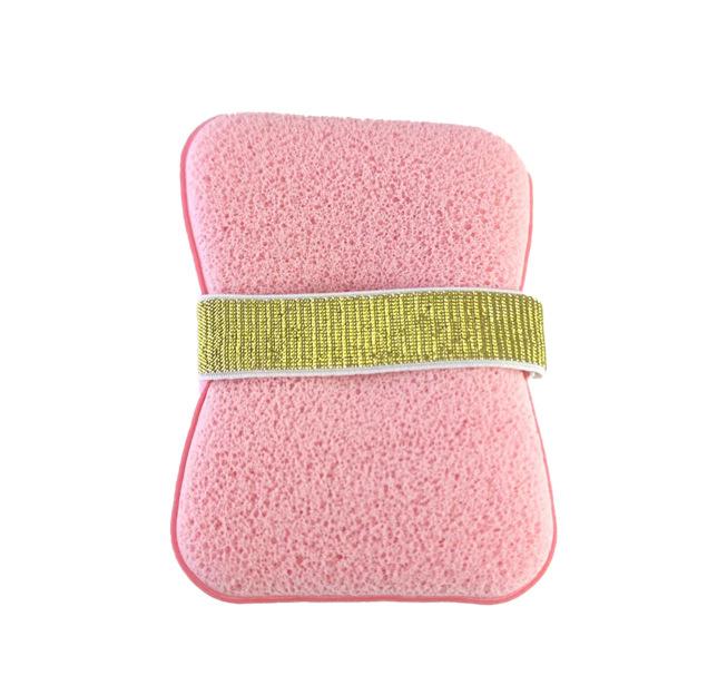 Bath Sponge Thickened Soap Saver Foaming Mesh Bag Exfoliating Sponge Body Scrubber Bath Brush for Shower Bathroom Accessories