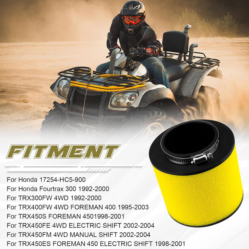 TRX 300 Air Filter For Honda Fourtrax 300 Foreman 450 TRX 300 TRX300FW TRX 400 TRX400FW Foreman 400 TRX 450 TRX450FM TRX450S TRX450FE TRX450ES