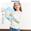 MiniPeace Girls' Winter Long-Sleeve Ruffle T-Shirt