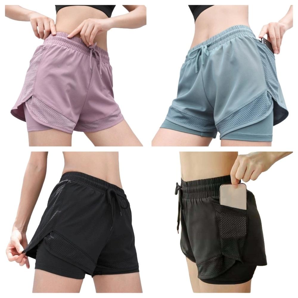 High Waist Women Yoga Shorts Loose Women's Sportswear Comfortable Sports Underwear  Female