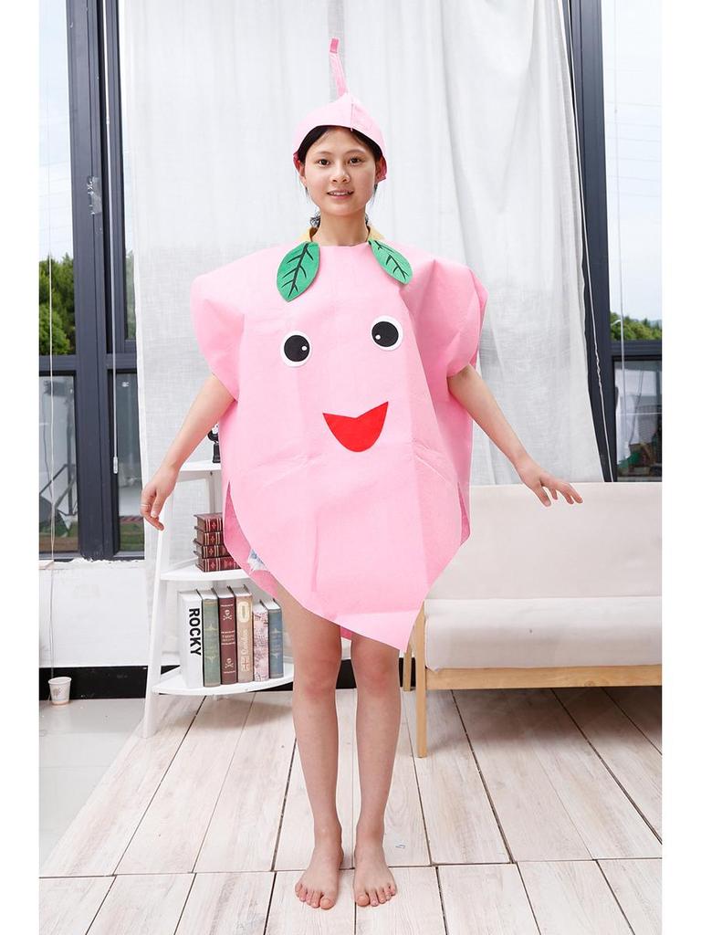 Creative Fruit Cosplay Costumes for Adults and Children - Cartoon Stage Performance Wear