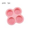 1pc Silicone Cake Molds - 4-Cavity Non-Stick Baking Molds for Cakes, Puddings, Eggs & Burgers - Heat , Easy Release & Clean, Reusable Kitchen Bakeware