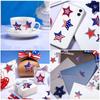 500pcs American Independence Day Stickers, Pentagram Star Stickers For Envelopes, Giftsand Party Celebration Decorations