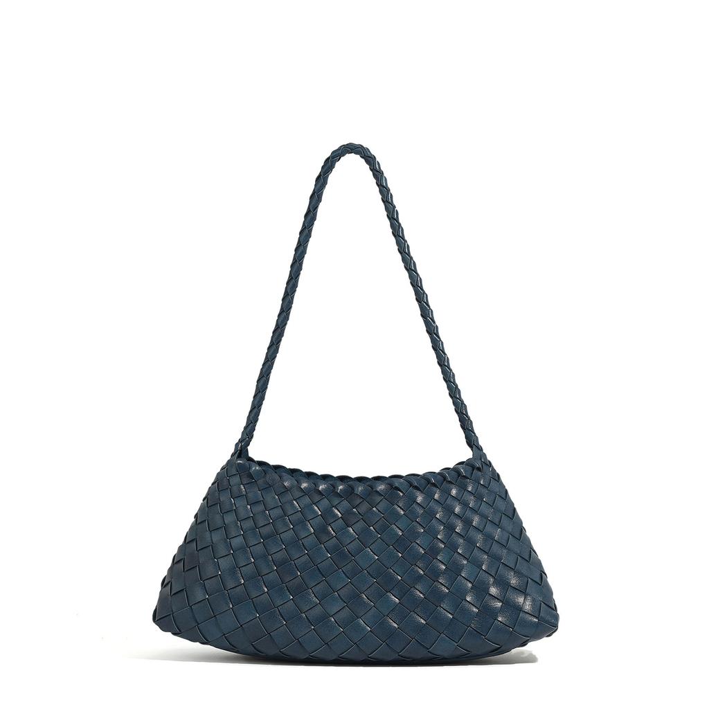 Luxusmode Damen Tasche Tragetasche Handgewebt Handtaschen Mode Retro Handtaschen Vielseitig Unterarm Schultertaschen