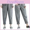 Women's Plus Size Harem Pants With Stylish Stripes And Comfortable Casual Fit