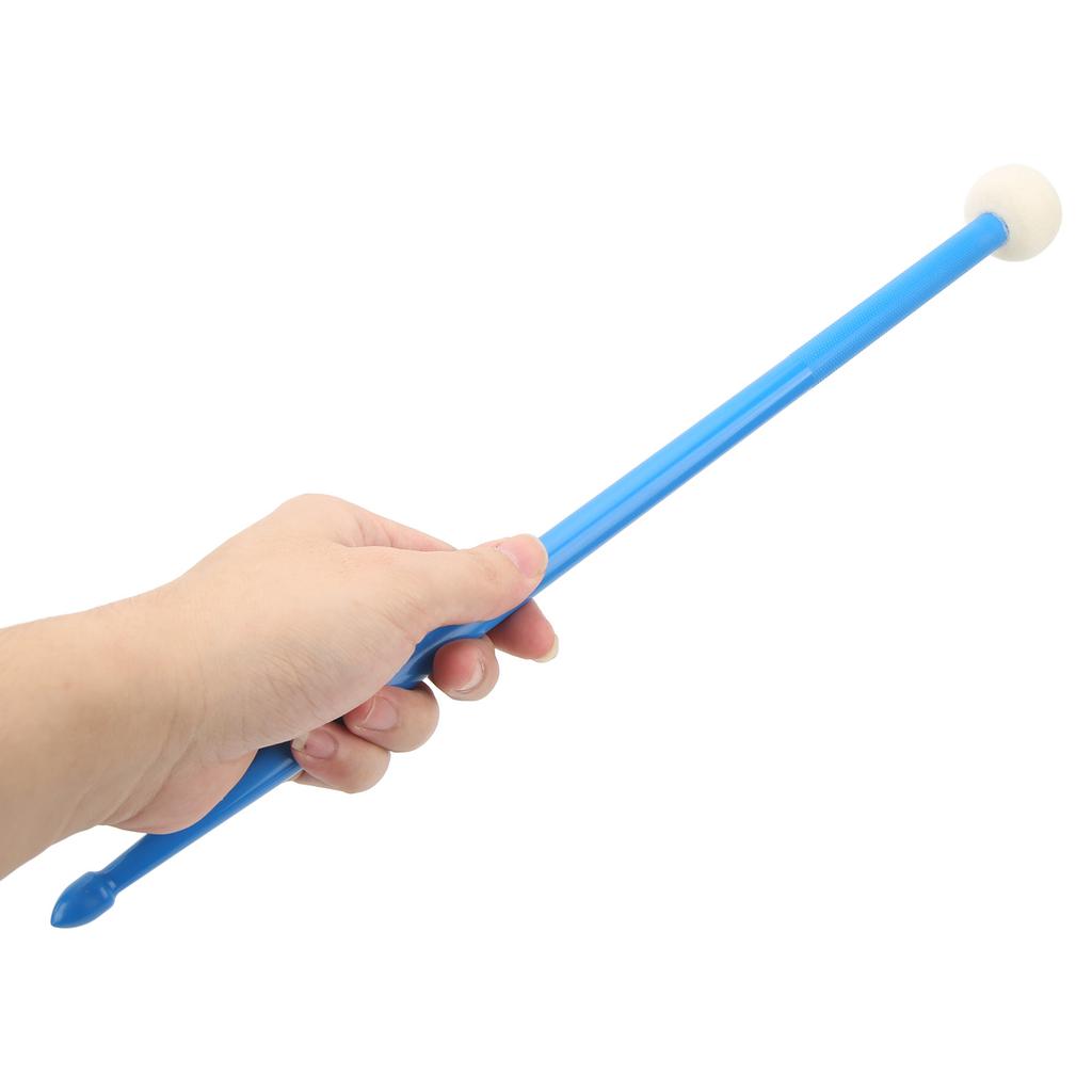 2Pcs Felt Head Nylon Handle Double Headed Instrument Accessory Set Kit for Playing