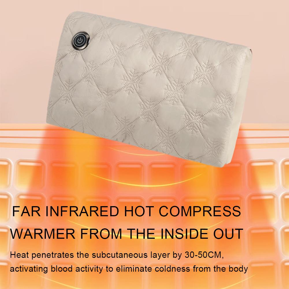 Electric Hand Warmer Electric Heated Gloves Fast Heating Hand Warmer Pouch Soft Heating Mitts for Outdoor Camping Fishing