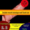 Triple Lengthened Crystal Wolf Tooth Penis Set - Adult Couples' Toy