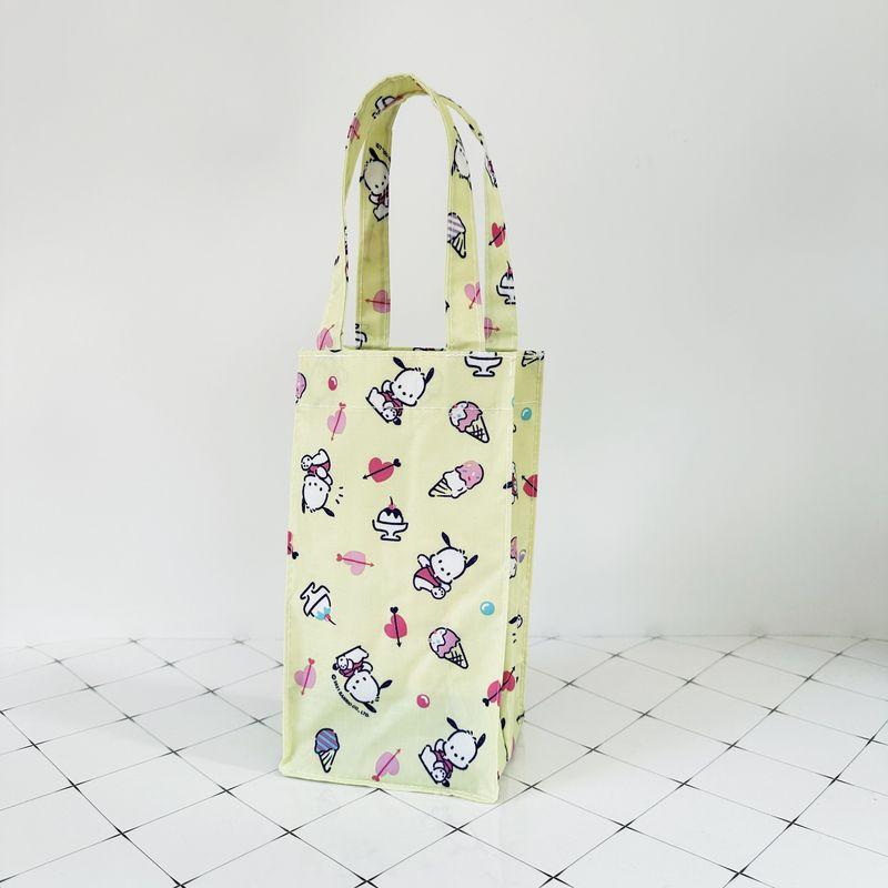 

Waterproof Large-Capacity Thermos Cup, Kettle, Water Cup, Umbrella Storage Tote Bag, Round Lunch Box Bag, Bento Bag One Arrow through the Heart Pacha-Small Size