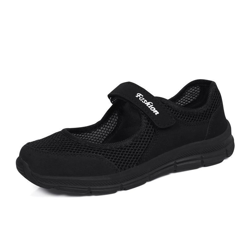 Spring new, light casual shoes, comfortable walking Velcro shoes