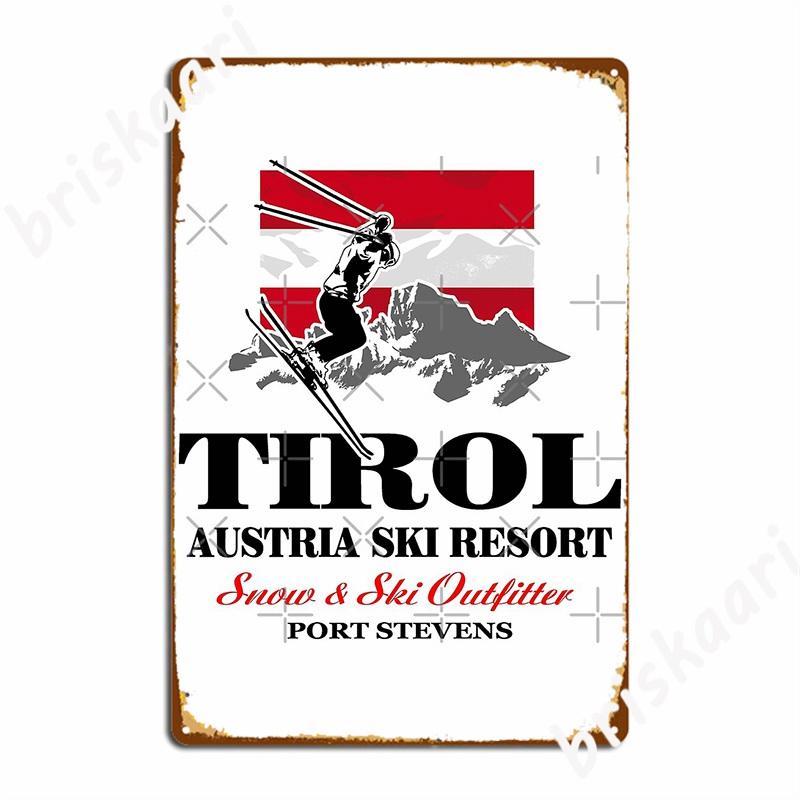 

Alpine Austria Tyrol Tirol Flag Metal Sign Wall Cave Kitchen Create Wall Decor Tin Sign Posters 20x30cm（7.8x11.8inch）