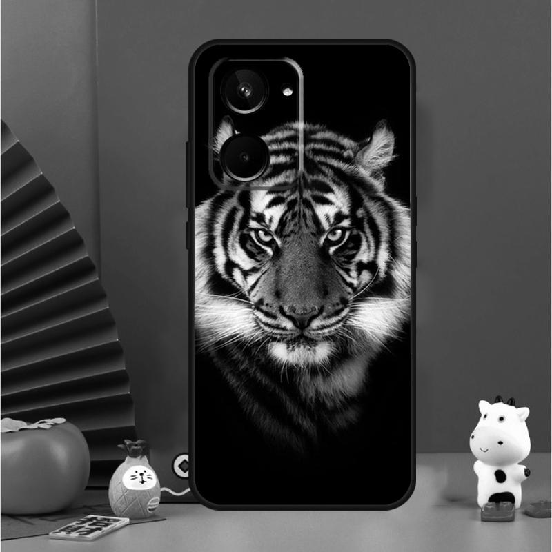 Leopard Tiger Lion Animal For Realme C35 C53 C55 C67 GT Neo 6 GT5 9 10 11 12 Pro Plus C25S C21Y C30 C31 C33 C51 Case