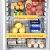 Food-Grade Transparent Refrigerator Storage Box – Large Capacity for Kitchen Organizing