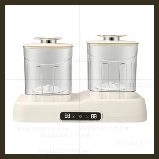 

Double Cup Bucketing Portable Underwear and Sock Washing Machine Compact Household Dormitory Laundry Device Easy Install белый