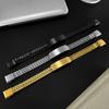 Men's Stainless Steel Gold Plated Geometric Trendy Party Gift Bracelet