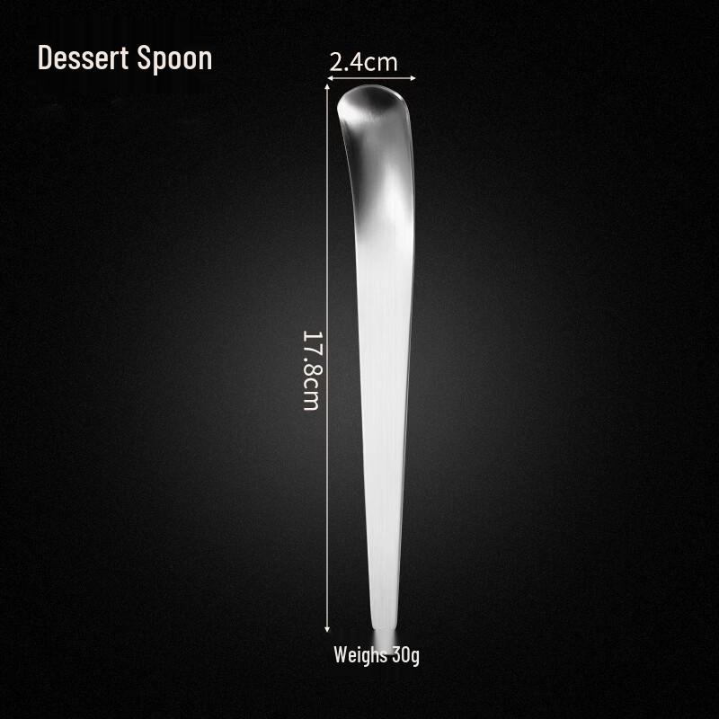 

Utuo 304 Stainless Steel Dessert Spoons Set