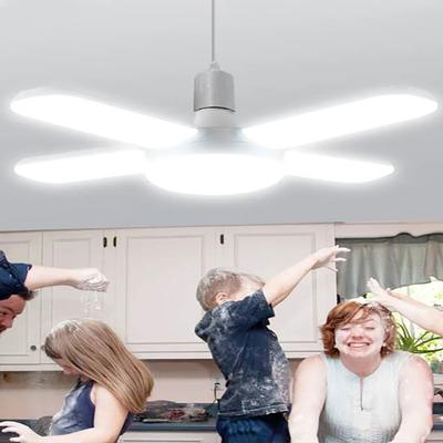 New Energy-Saving Stylish and Elegant Folding Design Decorative Fan Shaped LED Ceiling Chandelier Light for Garage - Lustre Lamp