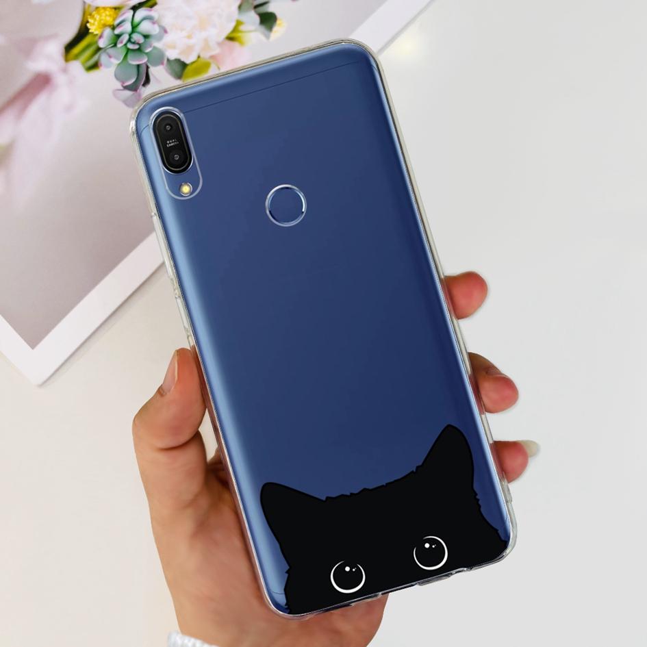 5.99" Case For Asus Zenfone Max Pro (M1) ZB601KL ZB602K Cover X00TDB Fashion Pattern Clear Soft Silicone Fundas Phone Back Cover