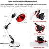 E27 Base 150W Infrared Therapy Light - 360° Clamp | Beauty & Health Home Muscle Relief Spa Lamp (White)