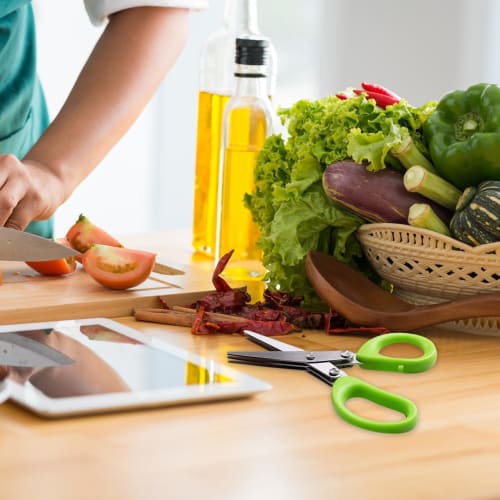 Kitchen shears, kitchen shears, shredder shears, multi-layer onion and vegetable shears, 3/5-layer herb julienne shears, office shears, kitchen shears