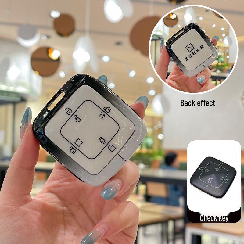 

Zeekr 001 Key Cover: 2025 Model 009 Metal Shell