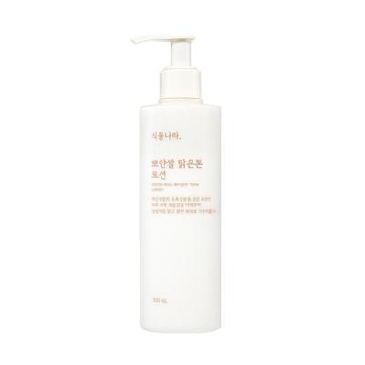 WHITE RICE BRIGHT TONE LOTION Texture quotidiana Delicata Non irritante Pelle chiara Acido ialuronico a 8 strati, 300 ml