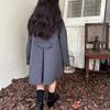 Girls Korean Double-sided Woolen Coat Children Clothing Spring Autumn Baby Stylish Children Woolen Coat