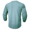 Men's Autumn/Winter Waffle Knit Round Neck Raglan Henley Long Sleeve Base Layer T-shirt