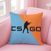 CSGO team logo meme Spirit Falcon Cushion Cover Pillow Case Soft Friendly Fabric  Concealed Zipper