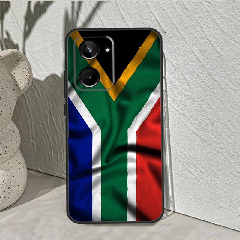 South African Flag For Realme GT7 Pro GT6 C67 C65 C63 C61 C55 C53 C51 C35 C71 C75 10 11 12 13 14 Pro Plus Case