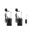 UHF Wireless Lavalier & Headset Microphone with Small Bee Amplifier - One-to-Two, Four UHF Band Condenser Mic.