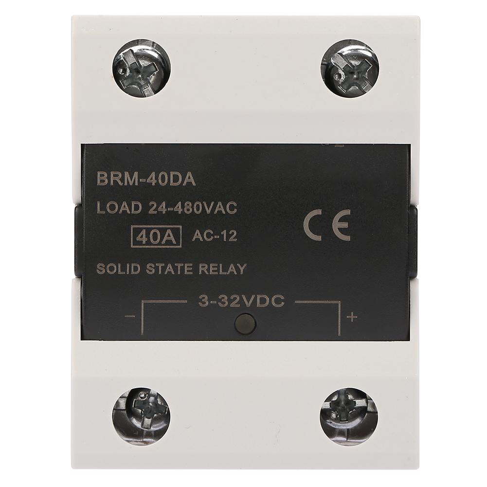 

BRM 40DA Load 24 480VAC Solid State Relay For Industrial Automation Process
