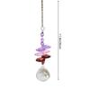 Faux Crystal Sun Catcher Crystal Prism Sun Catcher for Home Garden Decor Healing Rainbow Maker Window Ornament Unique Gift