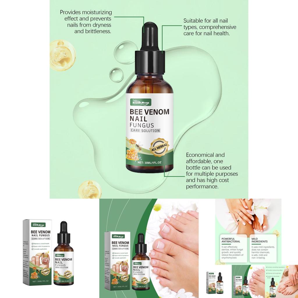 Nourishing South Moon For Soft And Strong Nails With 30ml Of Healing Formula
