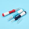 New Model Seam Ripper: Sharp Thread Remover with Four-Color Rubber Grip for Easy Cross-Stitch Sewing.