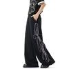 American original Guochao street dance loose casual dance pants thorn graffiti double-sided large printing hip-hop casual sweatpants