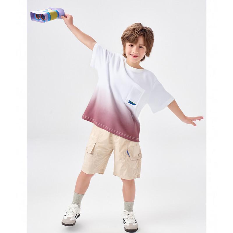 Monteau Boy s 2026 Gradient Short Sleeve T-Shirt 140