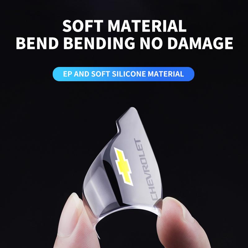 New 2X Car Door Corner Cover Bumper Crash Anti-Scratch Protectio For Chevrolet Colorado
