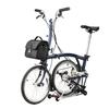 Rhinowalk Brompton Bicycle Front Bag, Insulated Lunch Bag, Large Capacity, Adjustable, Waterproof Rain Cover, Easy Installation, Brompton Compatible,